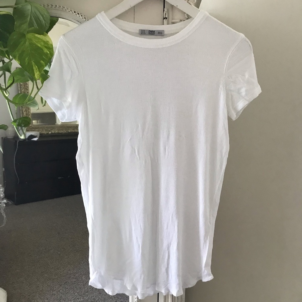 ZARA white tee